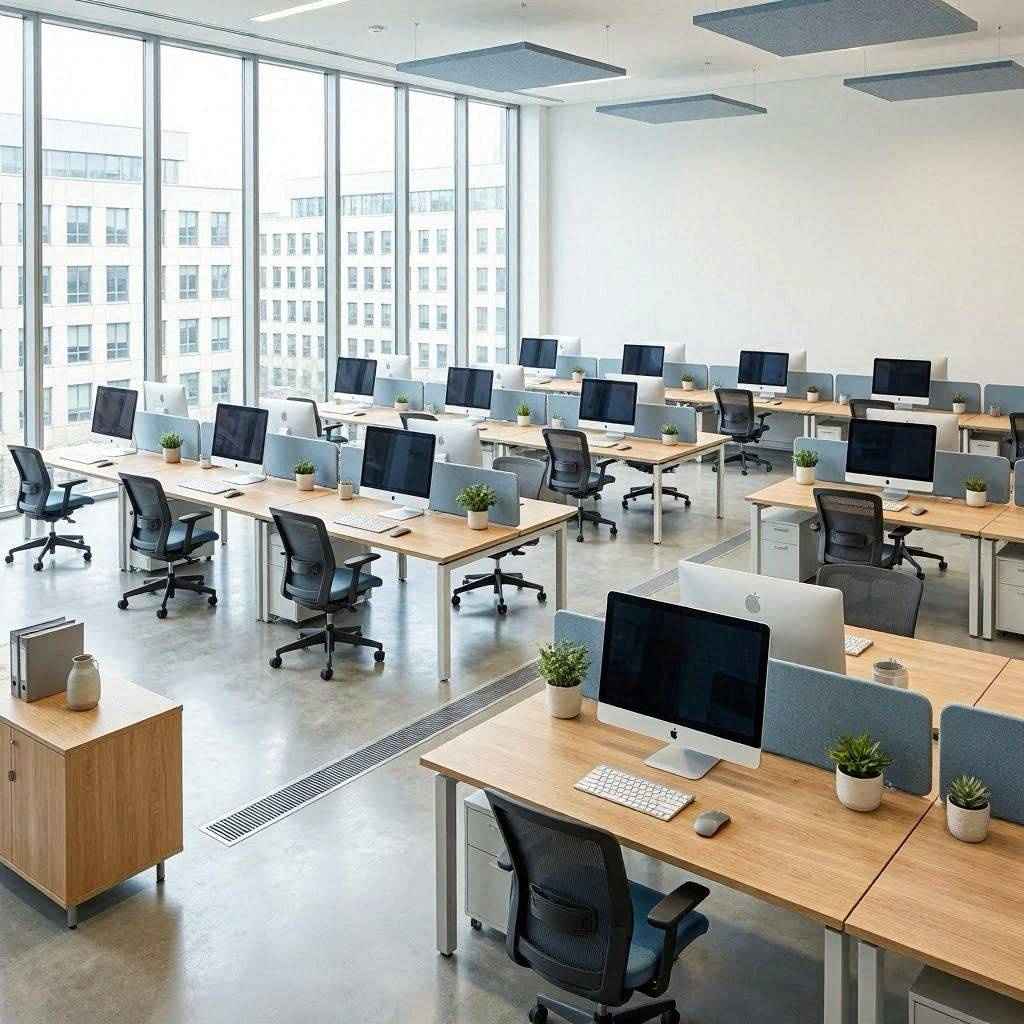 季度复盘密集进行期间员工关怀组的写字楼办公开放式工位管理该从哪些环节调整